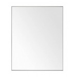 Brushed Nickel Framed Square Mirror 750*750